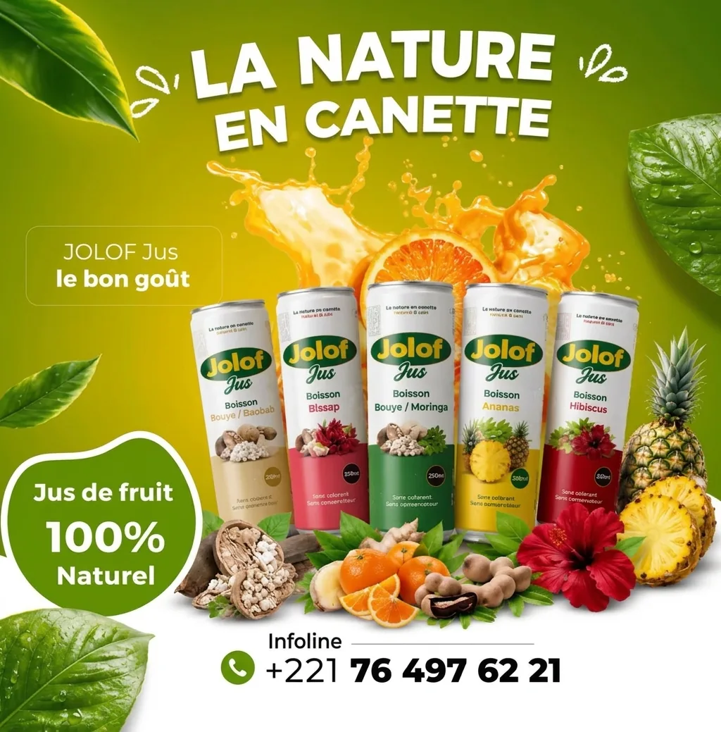 Jolof Jus — La Nature en Canette