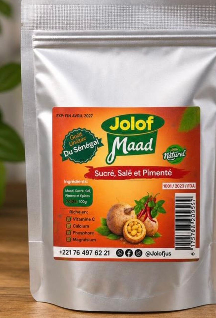 Jolof Maad Sucré Salé Pimenté